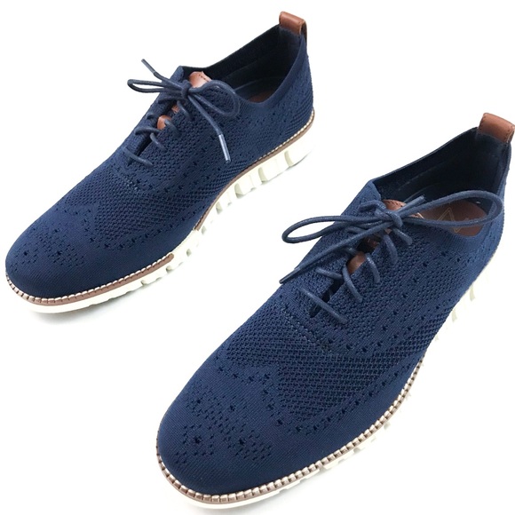 COLE HAAN men’s zerogrand stitchlite wingtips - Picture 2 of 9